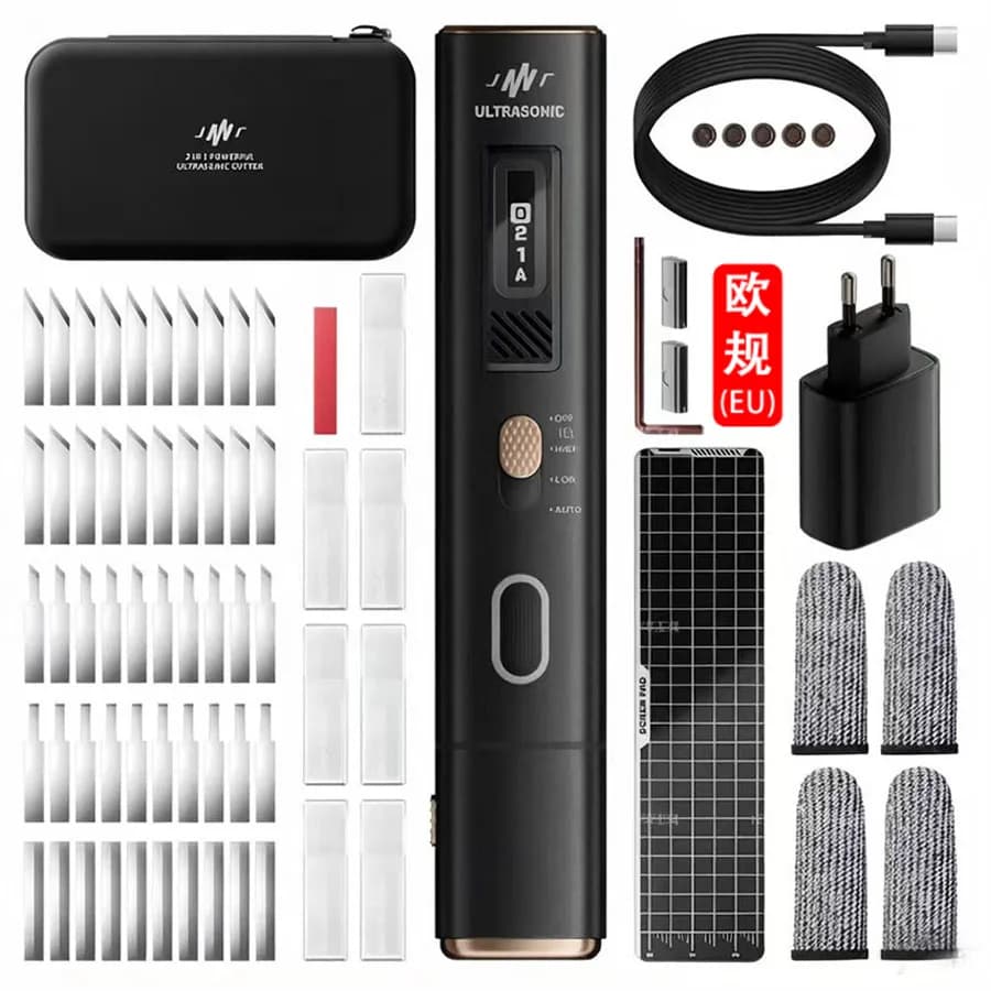JM-Y10 Ultrasonic Cutting Knife Portable for 3D Resin, PVC, Plastic, Wood and Leather - Cutting and Polishing Tool