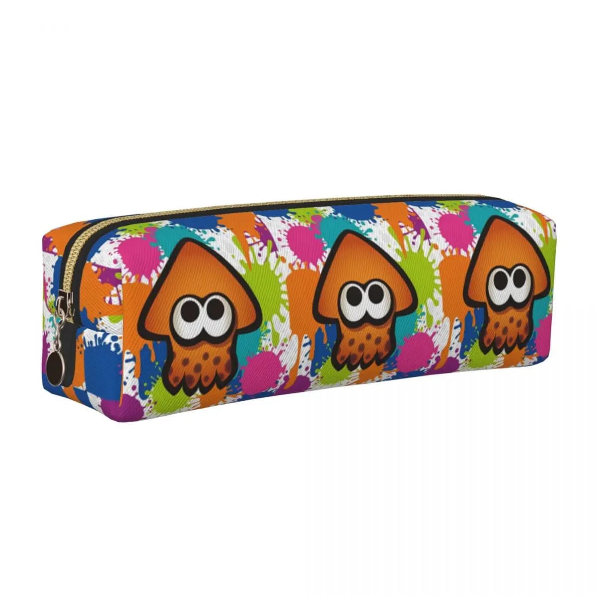 Astucci per videogiochi Splatoon Astucci per matite Fashion Inkling Portapenne Borse Ragazza Ragazzo Grande portaoggetti Studenti Regali scolastici Astuccio per matite