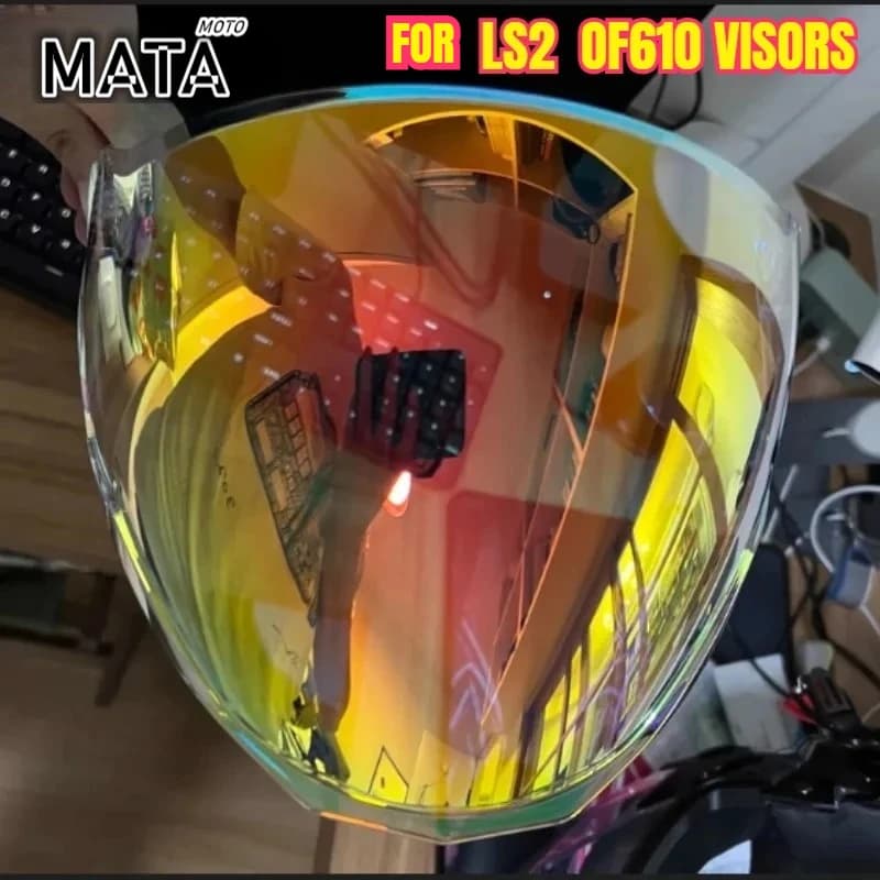 Visiere per Casco LS2 OF610, Accessori per Casco Moto e Veicoli Elettrici, Lenti Universali Anti-sole Giorno e Notte