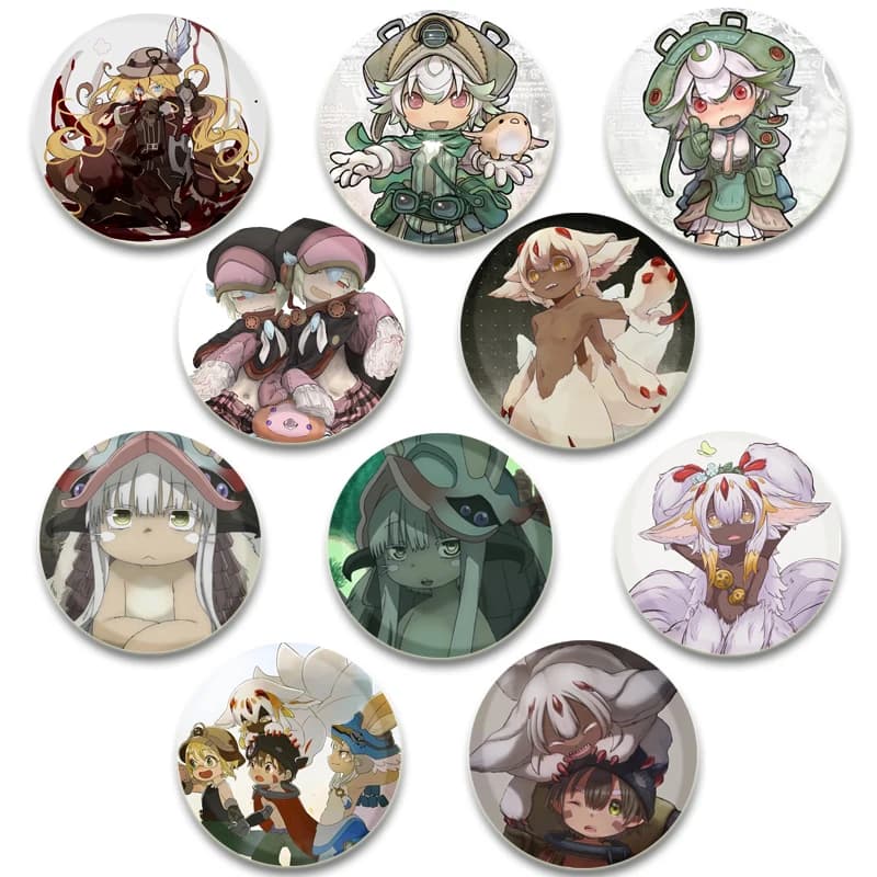 Spille Anime Made in Abyss, distintivo simpatico cartone animato, spille fatte a mano in banda stagnata, spilla per accessori regalo per vestiti zaino
