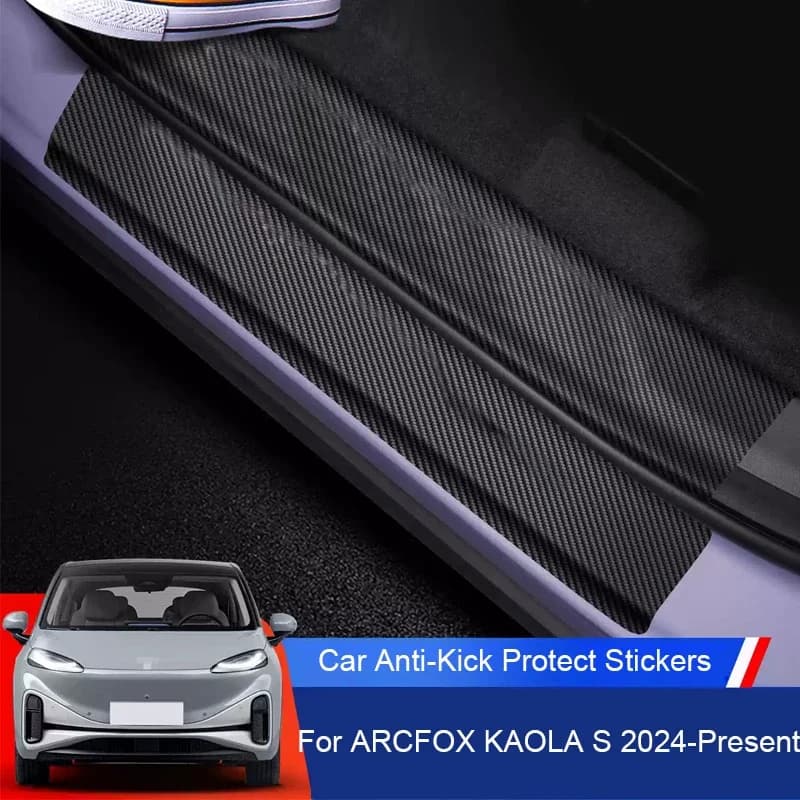 Per ARCFOX KAOLA S 2024-Presente Auto B-Pilastro Porta Anti-Calcio Proteggere Pad Auto Tronco Anti-Spoo Resistente Ai Graffi Accessori