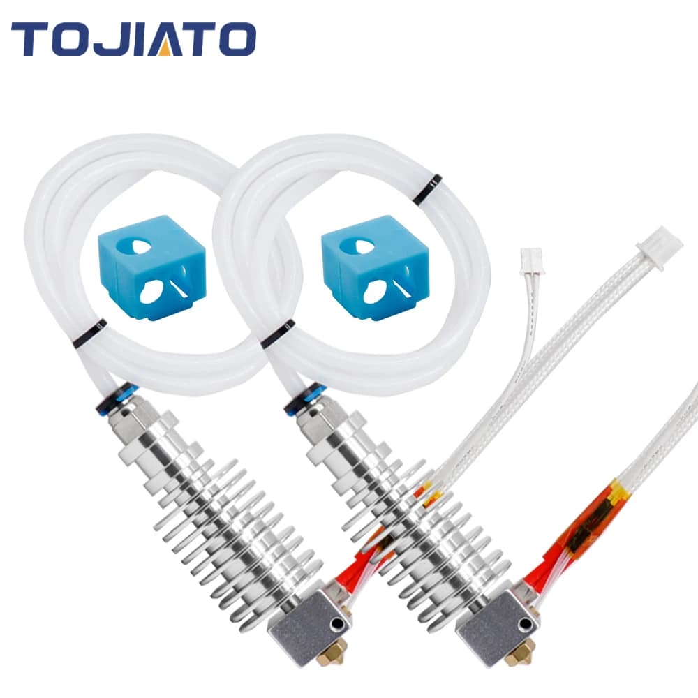 1 pz Aggiornato Anycubic Vyper/Chiron/Mega Zero/Kobra Hotend Con Tubo di PTFE 12 V/24 V 40 W Cartuccia Riscaldatore Estrusore Testa di Stampa