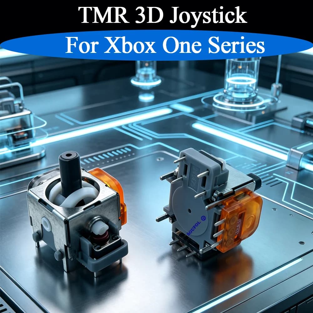 Nuovo Set da 2/4/8/10 Pezzi di Joystick Analogico 3D TMR Elettromagnetico di Ricambio per PS5/PS4/Xbox Series S/NS Pro, Accessori per Videogiochi