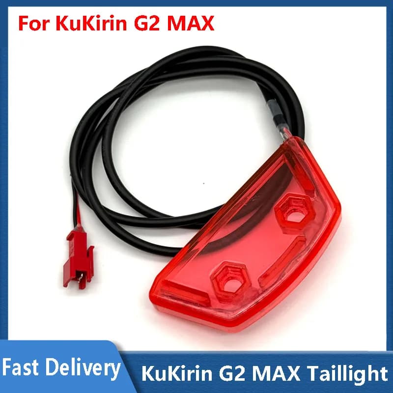 Gruppo fanale posteriore per scooter elettrico Kukirin G2 Max Lampada di avvertimento fanale posteriore Parte di ricambio originale