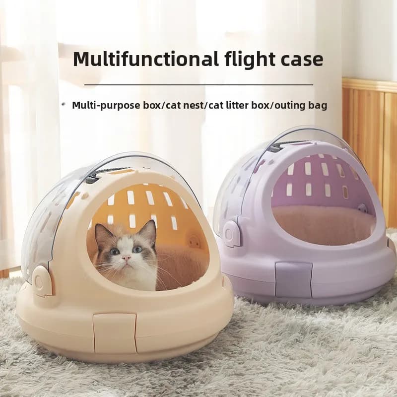 Fully Enclosed Cat Litter Box Splash Proof Odor Control Sandbox Potty Cat Cage House Pet Items Cat Supplies Cat Sandbox