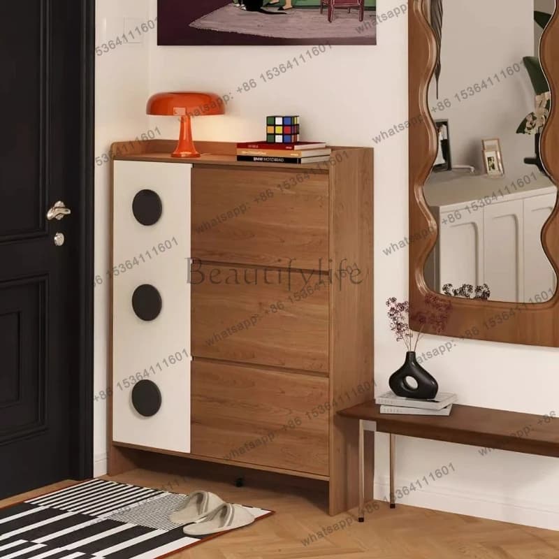 Closet System Show Shoe Cabinet Storage Organizer Bedroom Wooden Shoe Shelf Nordic Belts For Women Gabinete Shoemakers Furniture