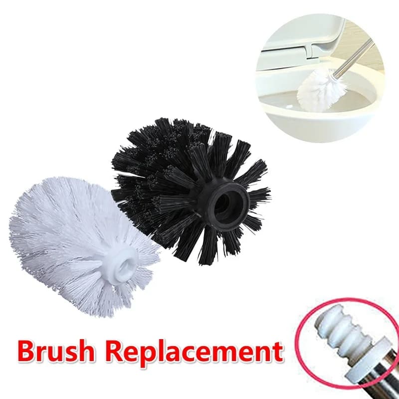 Supporto per testina di ricambio universale per scopino per wc bianco nero strumenti di ricambio puliti Toiletborstel accessori per il bagno di casa