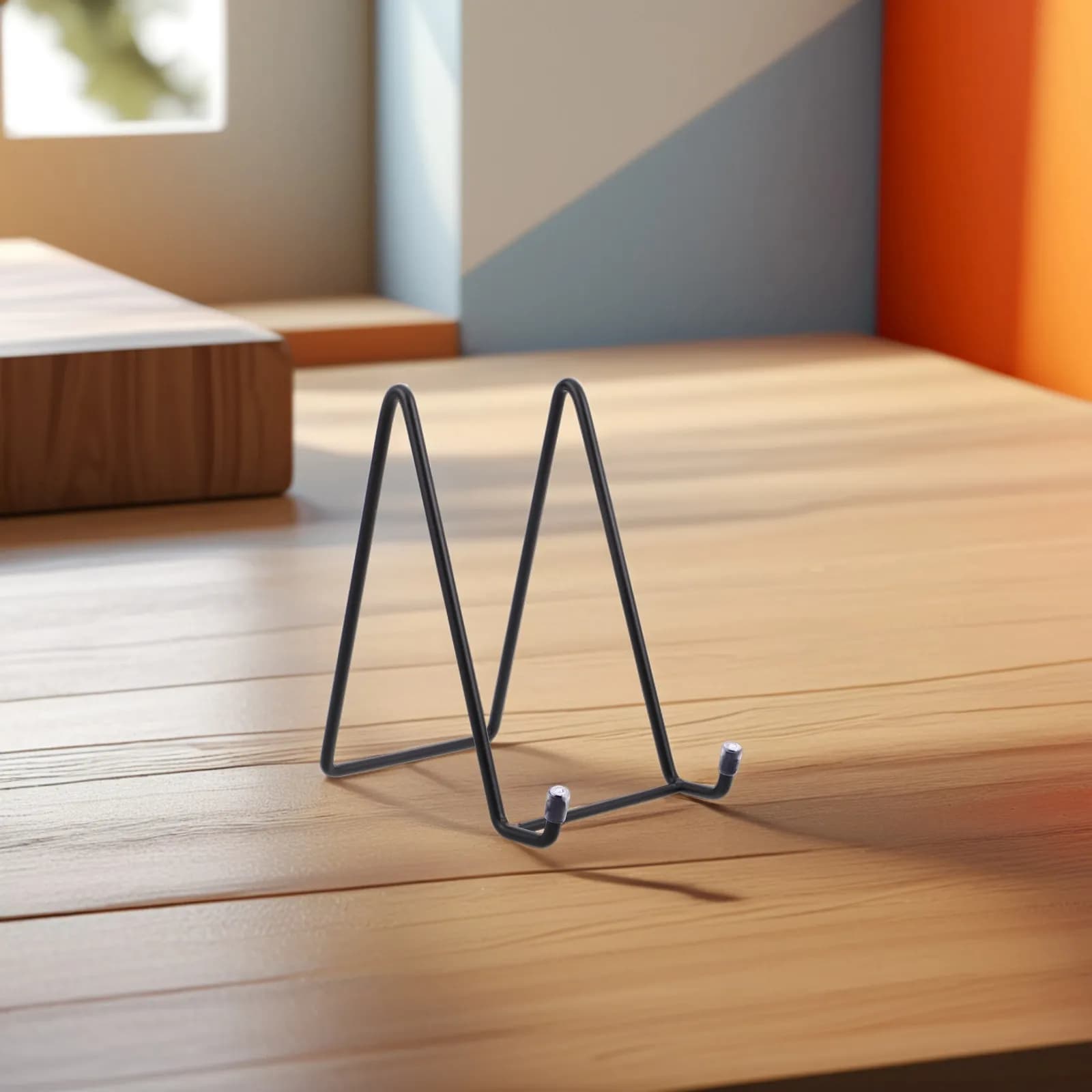 Support for Multifunctional Metal Plates, Frame Display, Photo Rider, Decorative Table Plate Holder