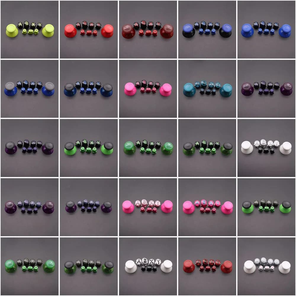 1 set per Xbox Series SX Maniglia di gioco Controller Condivisione Selezione Menu Home Start Ritorno Indietro Logo Tasto di ricambio