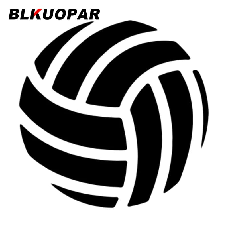 BLKUOPAR Volleyball Car Sticker Waterproof JDM Decalcomania Original Vinyl Die Casting Air Conditioner Window Helmet