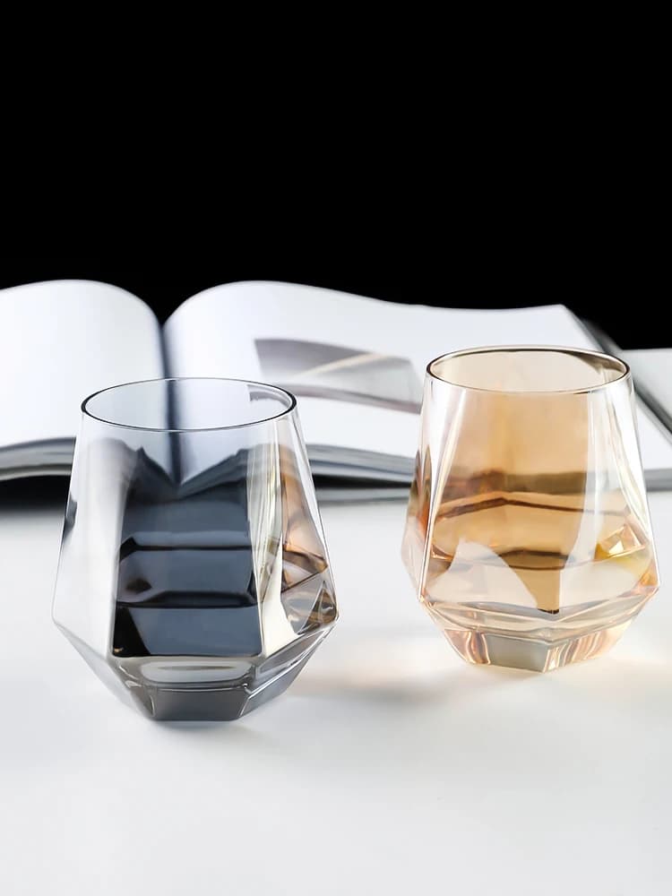 Ins popolare Set di accessori per il bagno giapponese intarsio d'oro bicchiere per collutorio portaspazzolino tazza per whisky Gobelet Salle De Bain