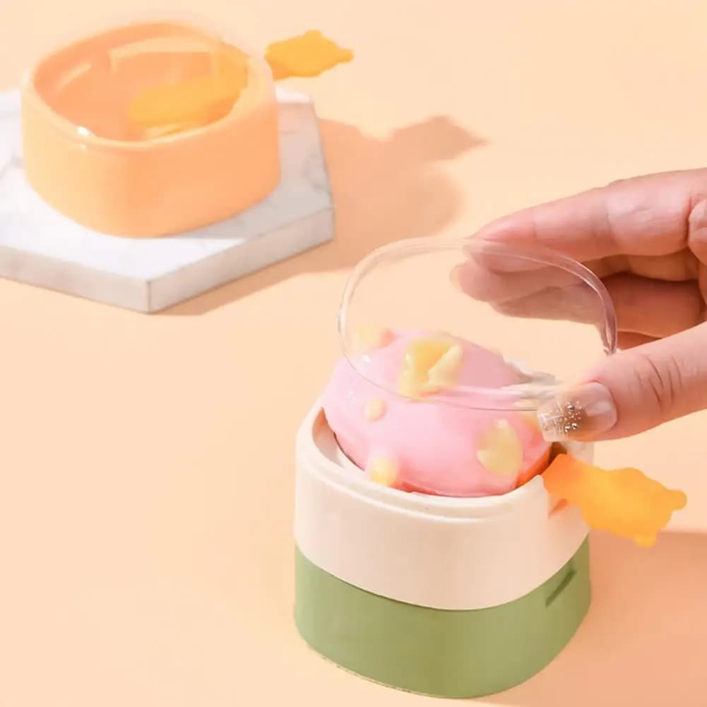 Stampi per Gelato Riutilizzabili, Stampi per Ghiaccioli Impilabili in Silicone, Stampi per Torte Gelato Riutilizzabili, Fai da Te Multifunzione