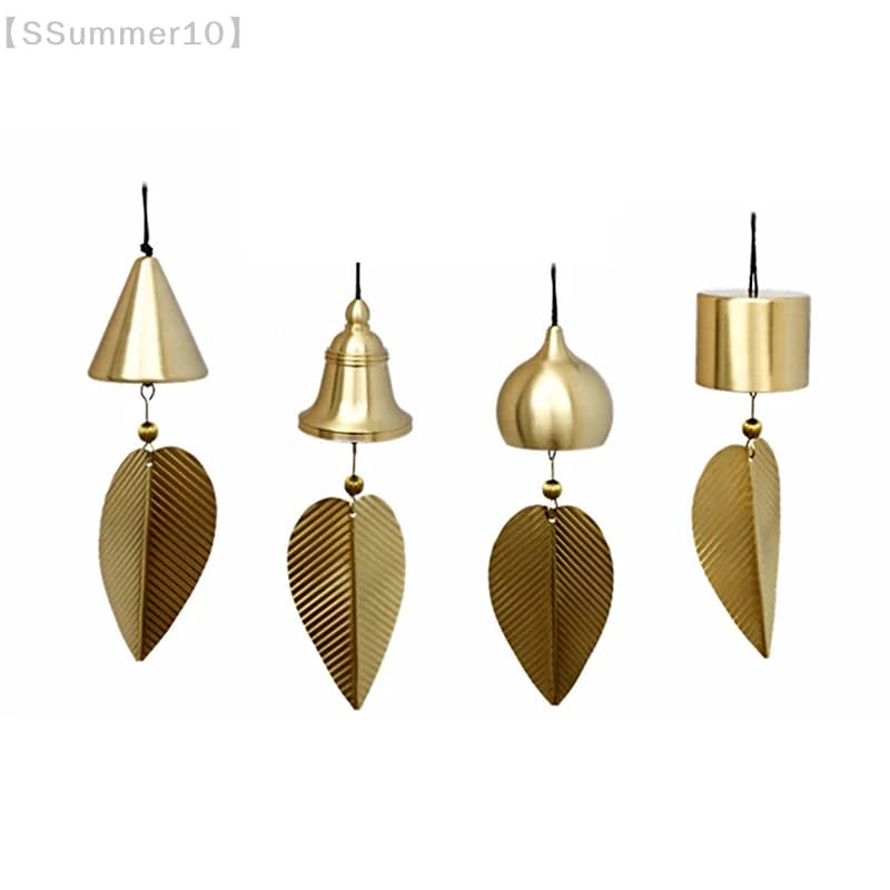 【SSummer10】Japanese Copper Wind Bells Chime - Outdoor Yard Garden Hanging Decoration Landscape Wind Music Sound【SS】