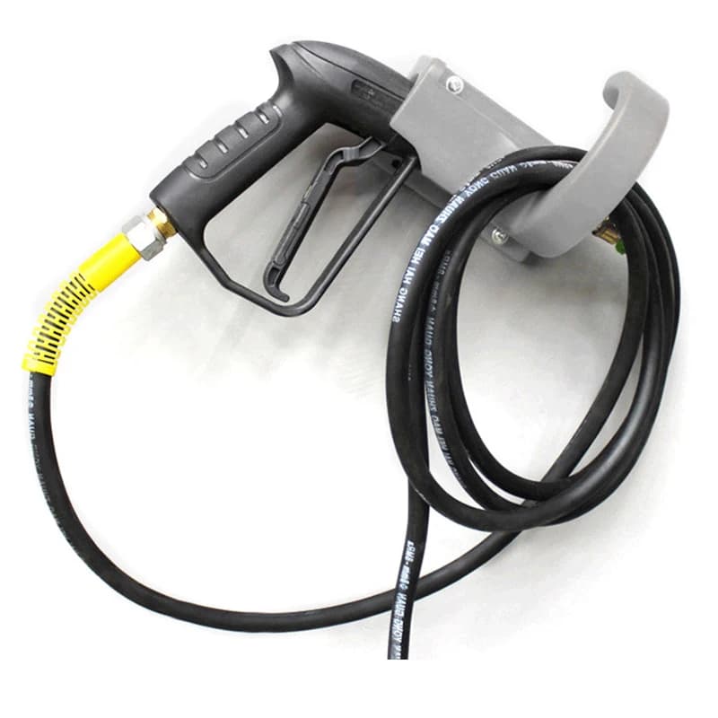 Hanging bracket water gun and hose for self-washing Wall mounting Housing for hook for car washing machine