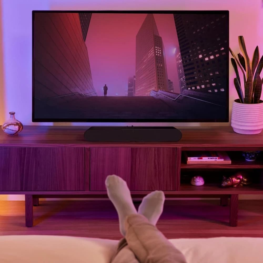 Portable Bluetooth Soundbar for TV with Bass Stereo Home Audio Speaker System