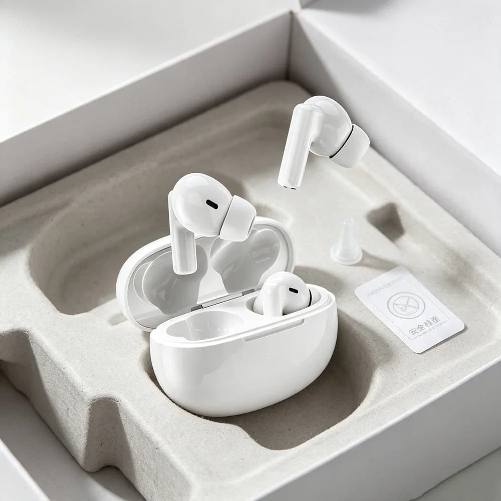 TWS Wireless Earbuds Bluetooth Headphones Customizable Bluetooth Headphones Allow Users To Adjust Sound Profiles Via Mobile Apps