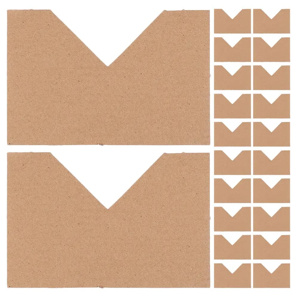 50 Angle Protective Parts for Packing, Photo Frame Edge Protections, Square Frame Protectors for Shipping, Moulding and Storage