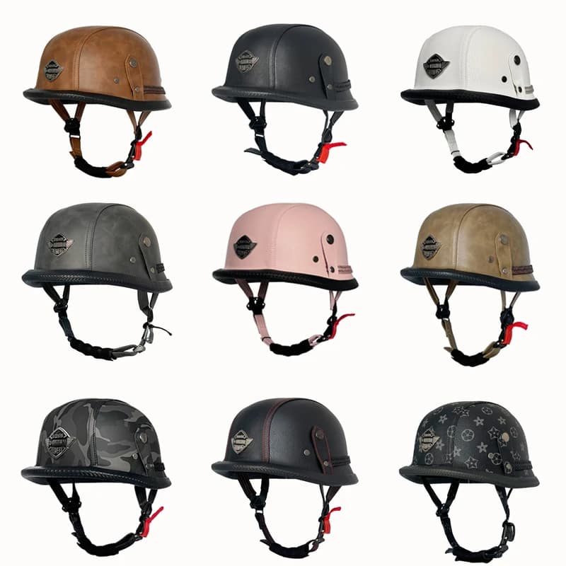 World War II vintage style soldier helmet, half retro helmet, unisex electric scooter helmet for all seasons JYT-108
