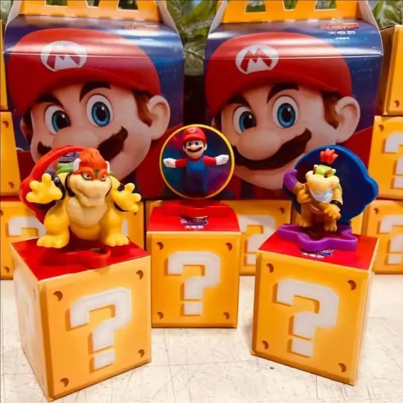 Action Figure di Super Mario Bros, Ultimo Stile McDonald's, Ciondolo Happy Meal, Modellino Yoshi Rosalina, Giocattolo Regalo
