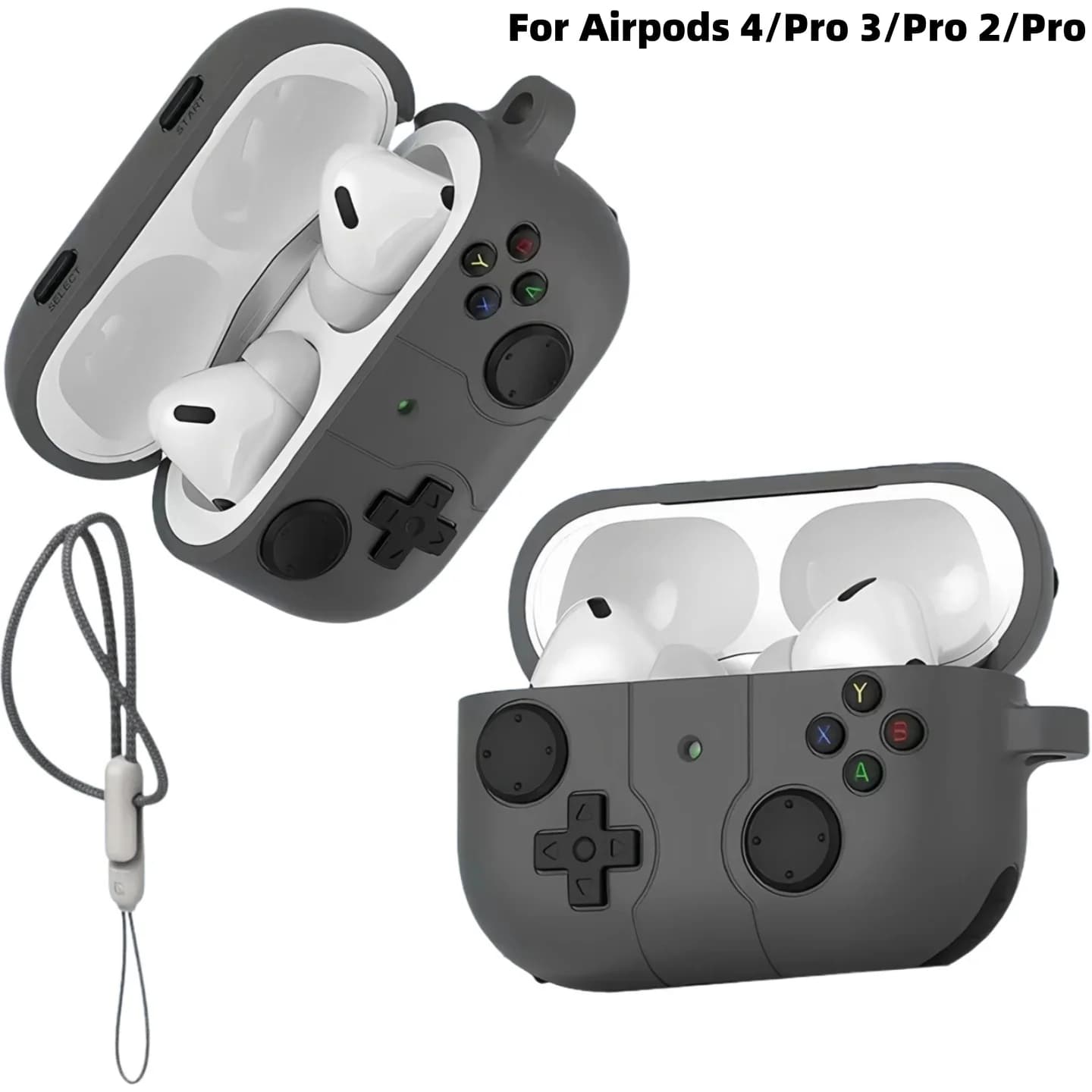 Airpods Pro 3/Pro 2/4 New Design for AirPods 4 Silicone Protective Case for AirPods Pro 3/Pro 2