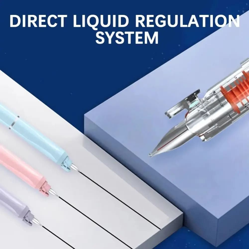 High Quality Retractable Fountain Pen Press Type With Refillable Ink Erasable Pen Fine Nib Calligraphy Wriiting Pen Gift