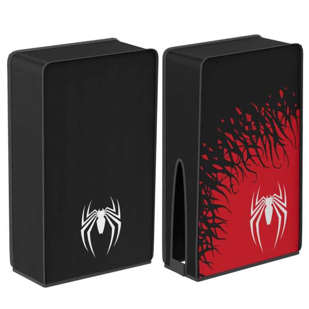 Copertura antipolvere Spider per Console sottile PS5 protezione antipolvere di ricambio verticale/orizzontale per accessori per giochi Slim PS5