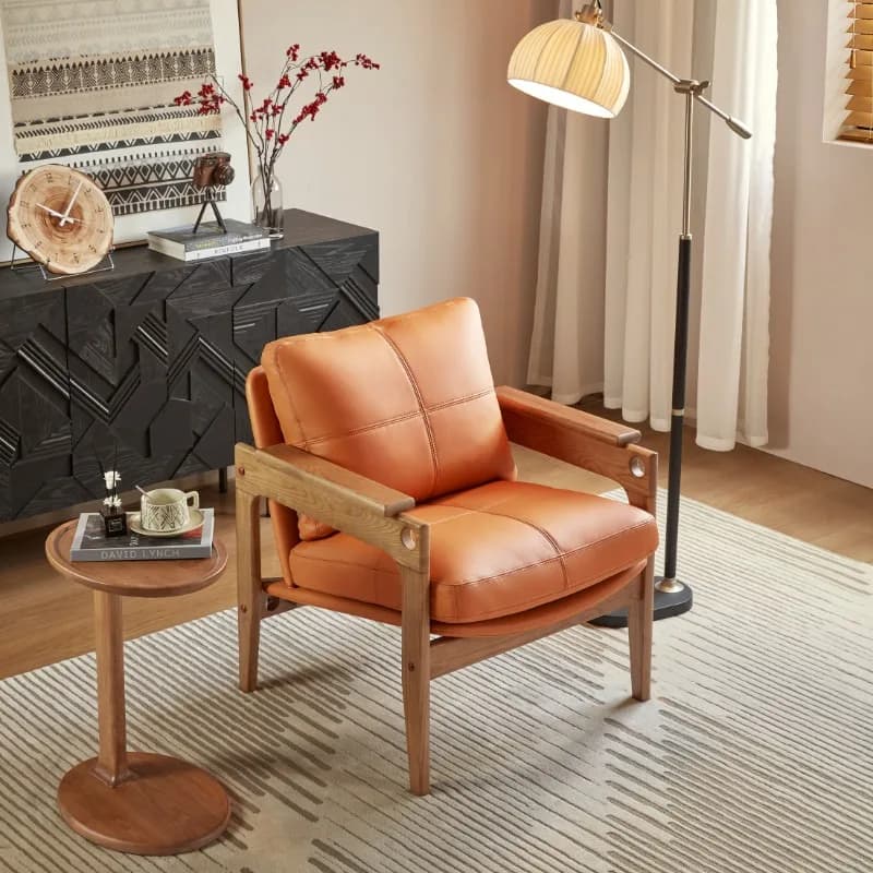 Design Floor Nordic Chair Modern Adults Luxury Minimalist Lazy Chair Elegant Lounge Gaming Single Home Living Room Furniture