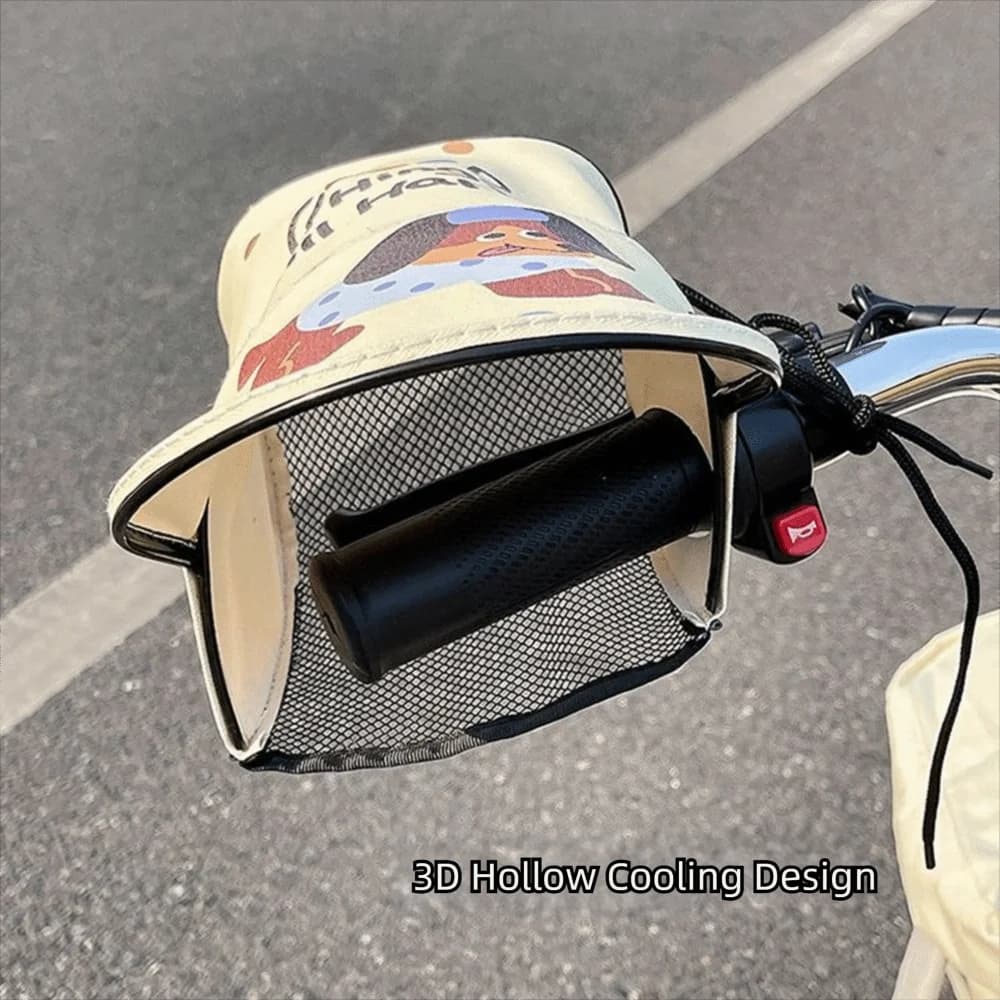 Guanti da moto con design 3D, guanti traspiranti per protezione solare, guanti per veicoli elettrici, comodi e facili da installare