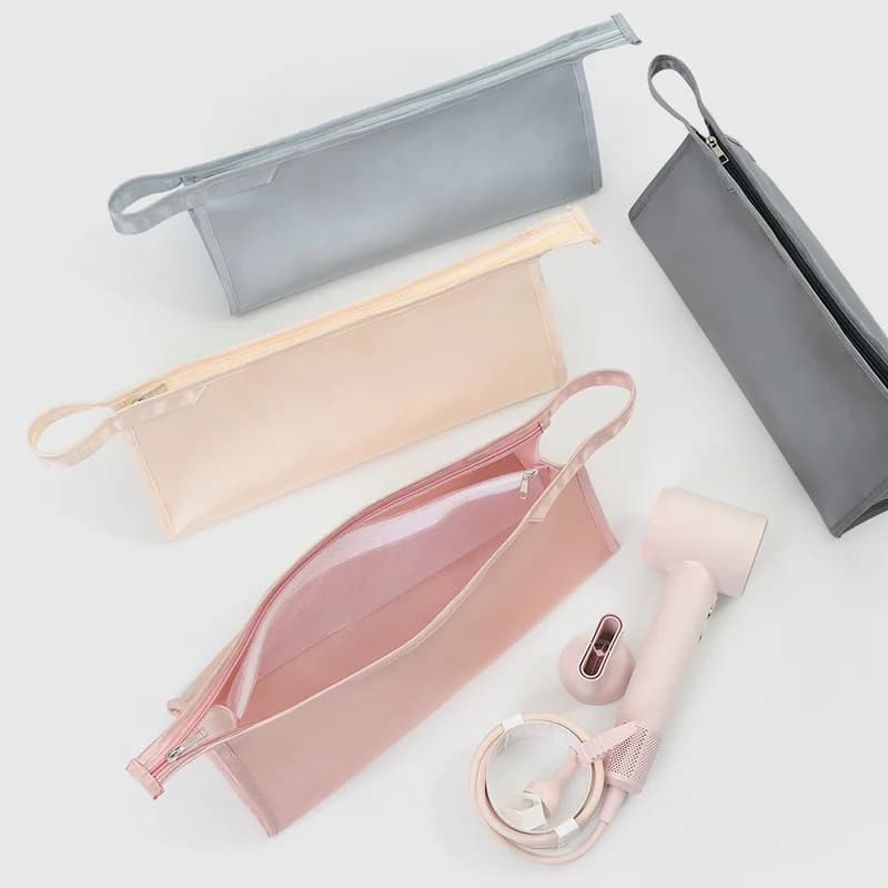 Hair Dryer Storage Bag Large Capacity Portable Organizer for Dryer Nozzle Curling Iron Travel