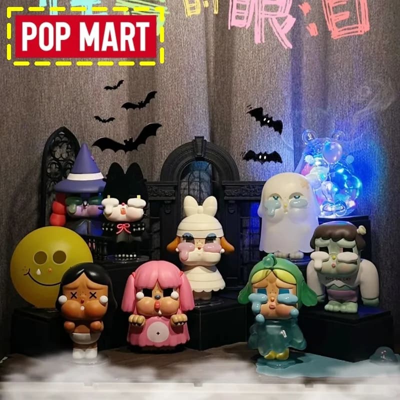 Pop Mart Crybaby Monster Tears Series Blind Box - Statuetta da Collezione Originale, Grazioso Ornamento da Scrivania, Regalo di Compleanno