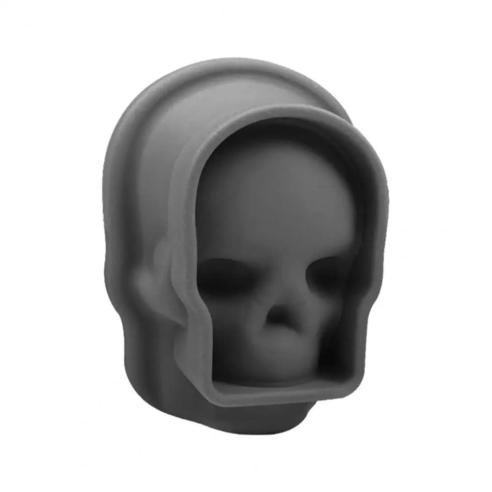 Vassoio per cubetti di ghiaccio scheletro Stampo per cubetti di ghiaccio con teschio in silicone senza Bpa per cocktail di whisky Feste di Halloween 3d per succo di whisky