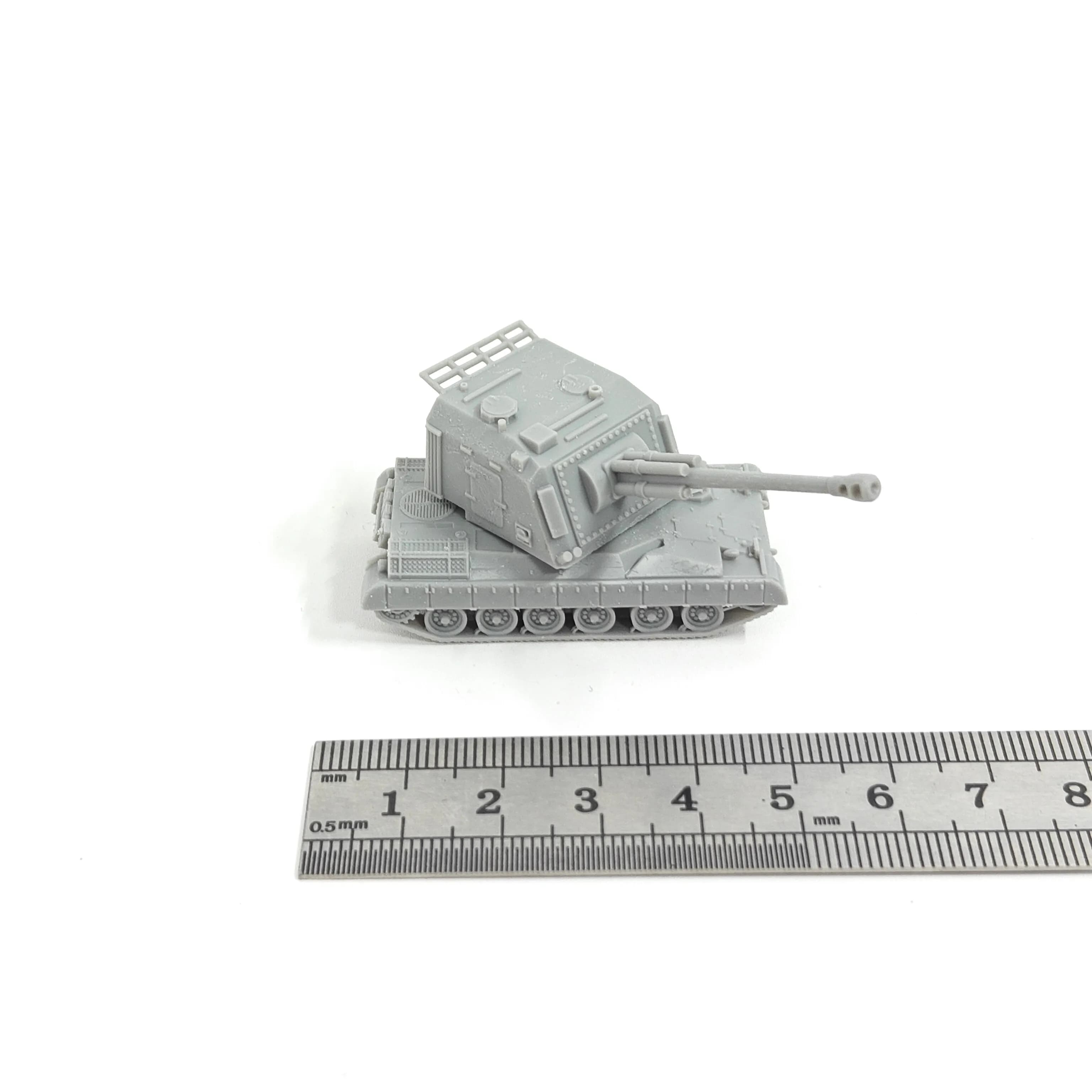 Kit modello pistola semovente in scala 1/144 AMX-AuF1 da 155 mm