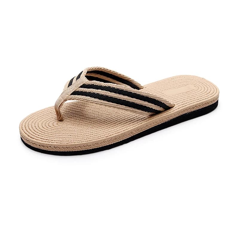 Flip Flops Men Casual Flat Flip Flops Single Strap Breathable Anti Slip Dual Use Shower Daily Summer