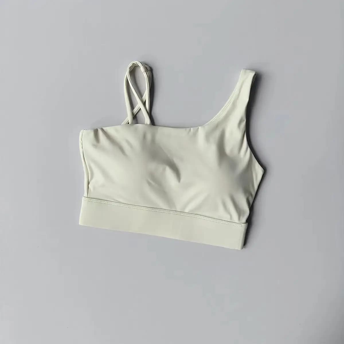 Women's Sports Bra with Covers Integrated, Anti-shock, Sexy, with Squirt Discovered, for Yoga, Gym, Running, Pilates, Training, Wearing also Outside Gym