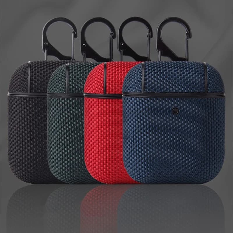 Protective case for wireless earphones for Apple AirPods Pro/Pro 2 for AirPods 3 2 1 Anti fingerprint fabric protective case