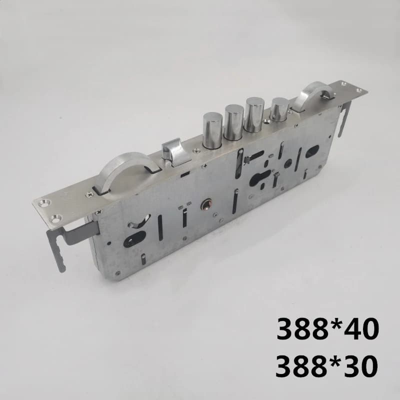 EGFirtor metallo acciaio inossidabile serratura elettronica da infilare corpo serratura per impronte digitali 38 x30/40MM bullone quadrato e bullone cilindrico