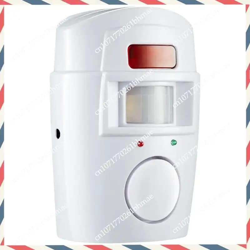 -A21Z Allarme sensore di movimento a infrarossi 5X - Allarme antifurto con 10 telecomandi, adatto per casa/garage/negozi