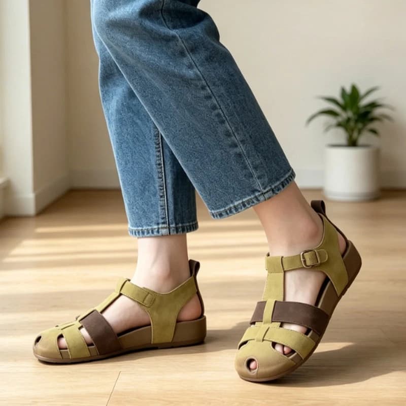 Flats Women's Sandals Casual Fashion Shoes Dress Brand Slippers Comfort Slides Walking Trend Slingback Sport Mujer Flip Flops