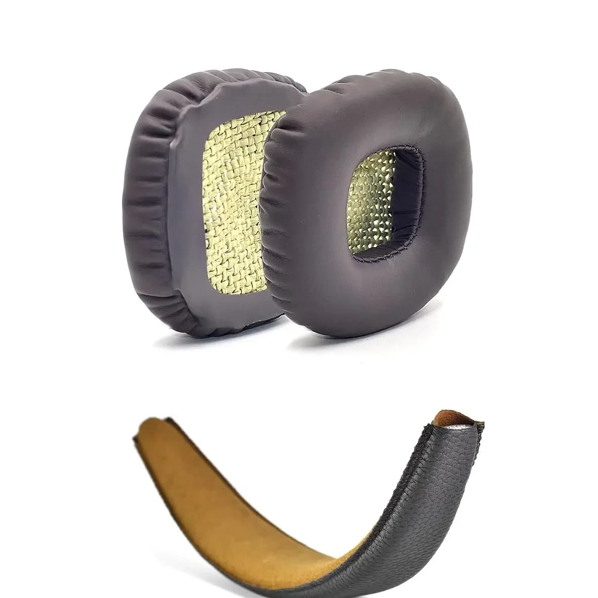 Per Marshall Major i ii 1 2 Cuffie Auricolare Cuscinetti auricolari di ricambio Tazze Earpad Cuscini in memory foam Cuscinetti Fascia per la testa