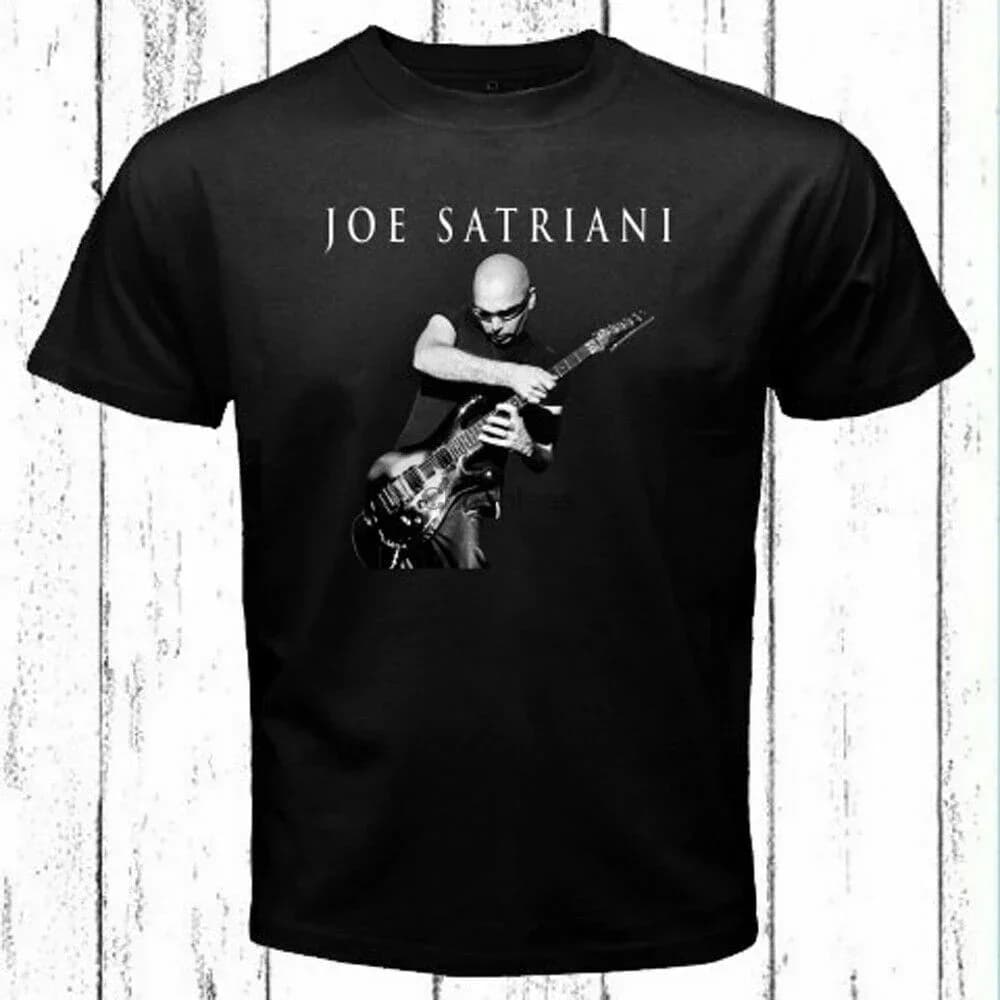 Vintage anni '80 JOE SATRIANI Surfing With The Alien 1988 Red Concert Tour T-SHIRT Taglia Metal Hard Rock Band Maglietta grafica in cotone