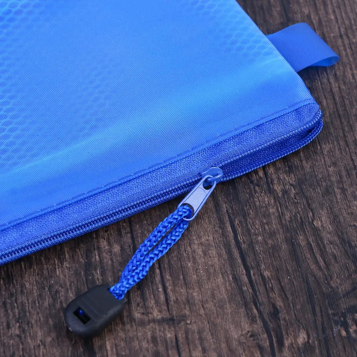 Borsa per documenti da 12 pezzi, impermeabile, in PVC, con cerniera in rete, portatile, per ufficio, scuola, cancelleria, astuccio per matite, borsa per cancelleria