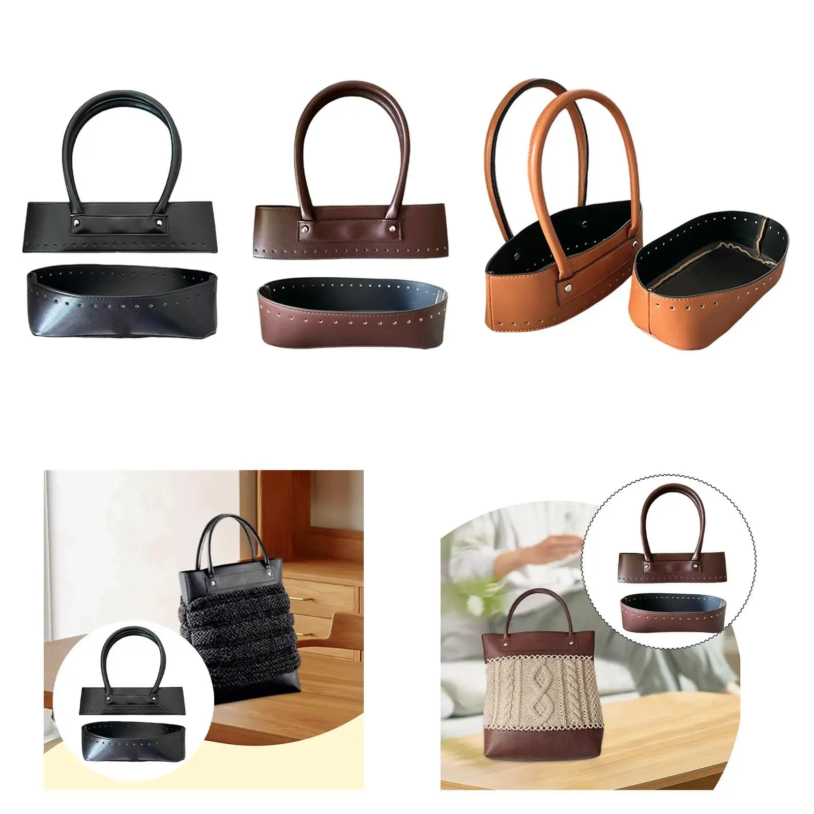 Kit Fai-da-Te per Realizzare Borse e Borsette, Accessori Versatili per Intrecciare Borse