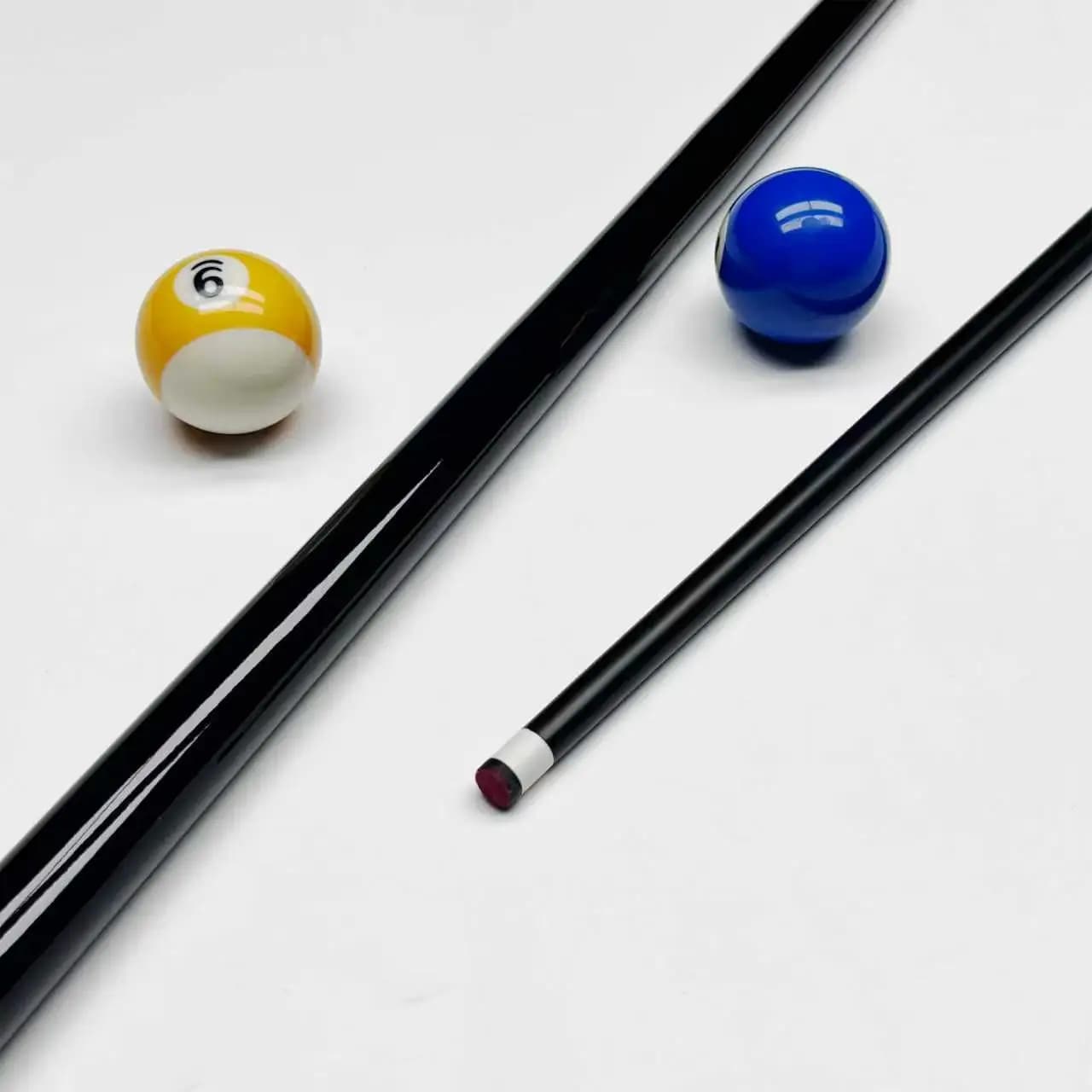 58 Inch Pool Stick 13mm Tip Pool Cue Stick 19.5oz 2-Piece 8 Teeth Joint for Beginners Adults