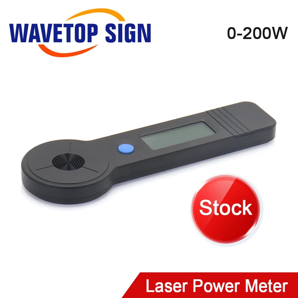 WaveTopSign Misuratore di Potenza Laser CO2 Portatile ad Alta Precisione 0-200W HLP-200B per Macchine per Incisione e Taglio Laser CO2