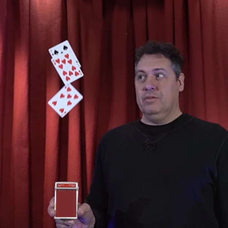 Sparatutto invisibile trucchi magici si adatta a qualsiasi custodia per carte da gioco routine di carte Poke Magia accessori Close Up Stage Illusions Gimmicks