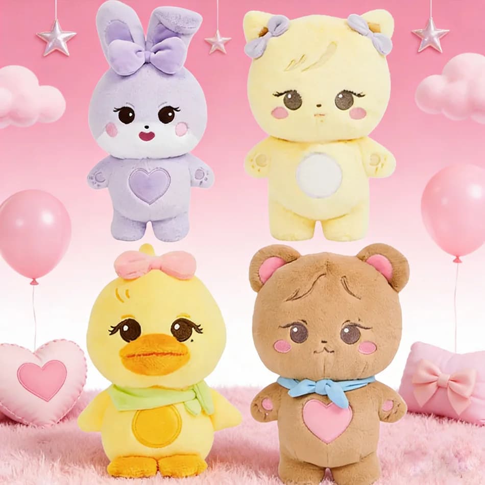 Nuovo 4 pz 20 cm BornPink Kpop Peluche World Tour JISOO JENNIE ROSA LISA Peluche Ripiene Abbraccio Cuscino Kwaii Per Ventole Regali