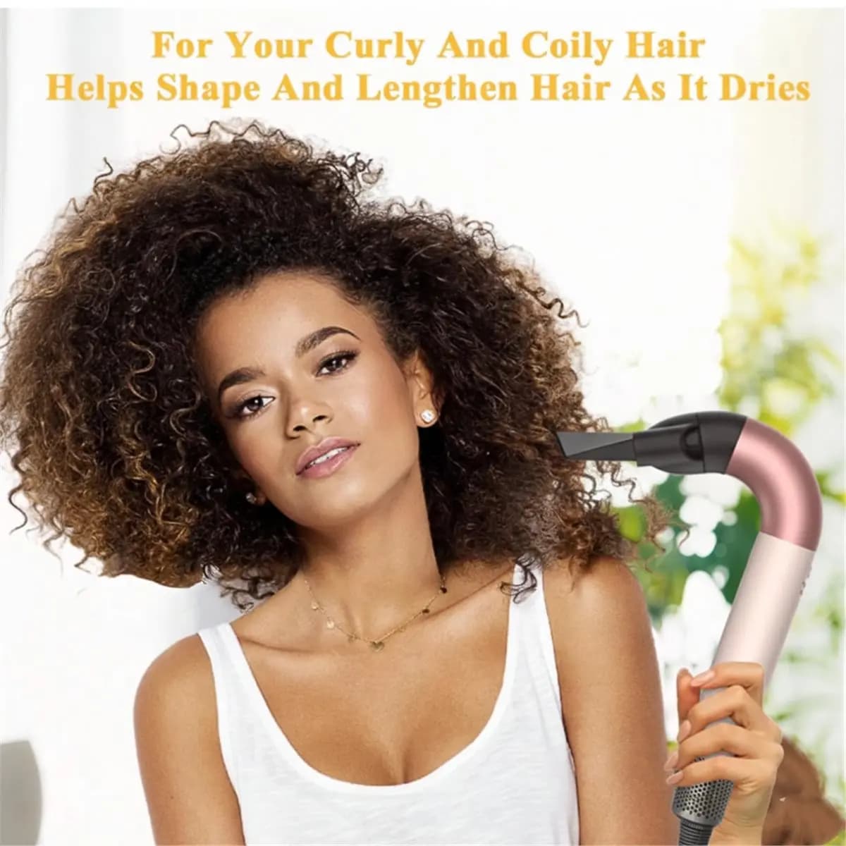 A62K Wide Tooth Comb Attachment for Supersonic HD17 HD18 Hair Dryer Helps Lengthen Hair and Reduce Frizz