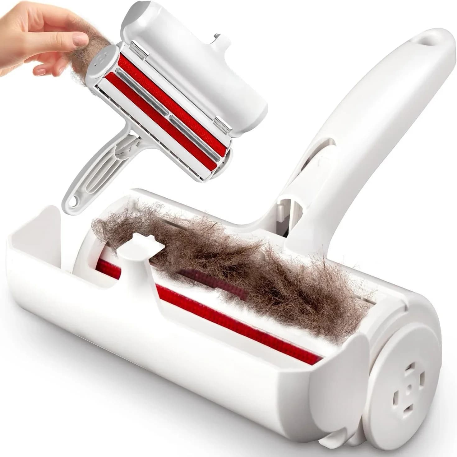 Cat Dog Hair Remover for Couch Furniture Carpet Car Seat Reusable Roller Pet Fur Removal Tool