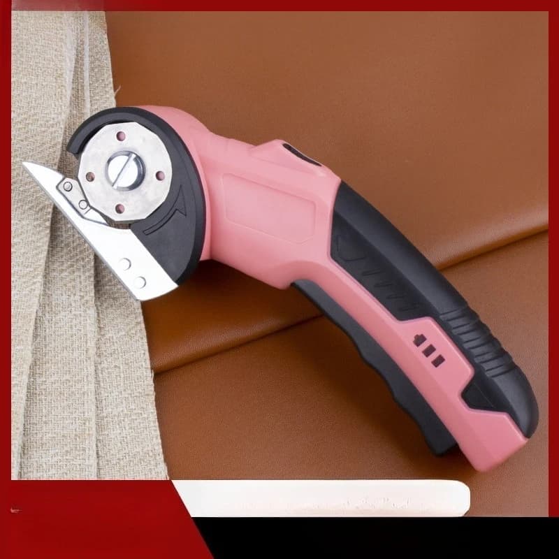 Utility Small Electric Round Knife Scissors Portable Fast Cutting Clothing Fabric Hand-held Rechargeable Cloth Cutting Machine