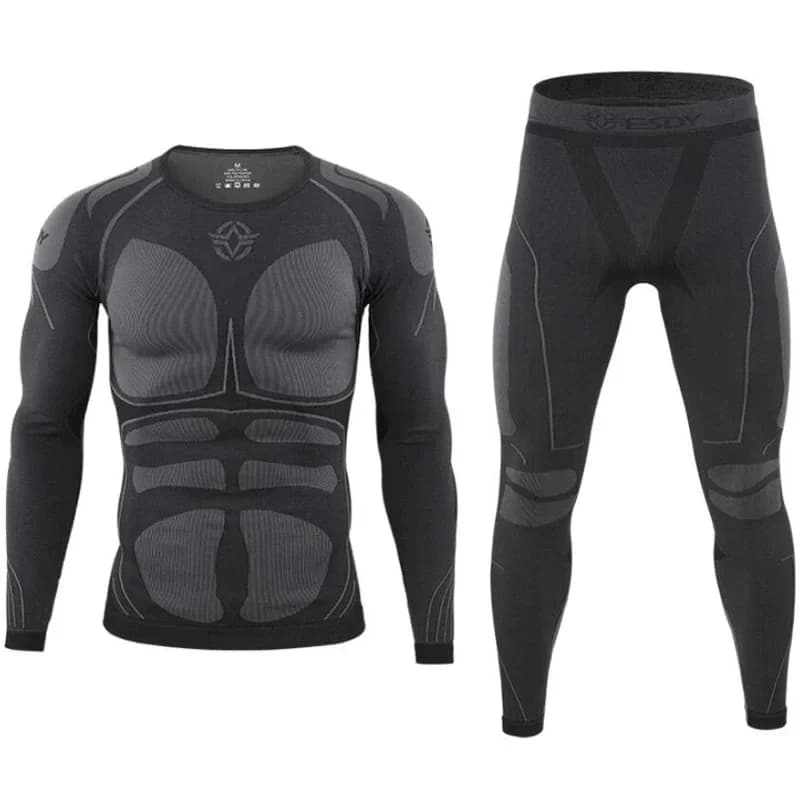 Tactical Tactical Thermal Intimate for Men, Long Intimated Breathable Mesh for Open Sports, Training and Cycling